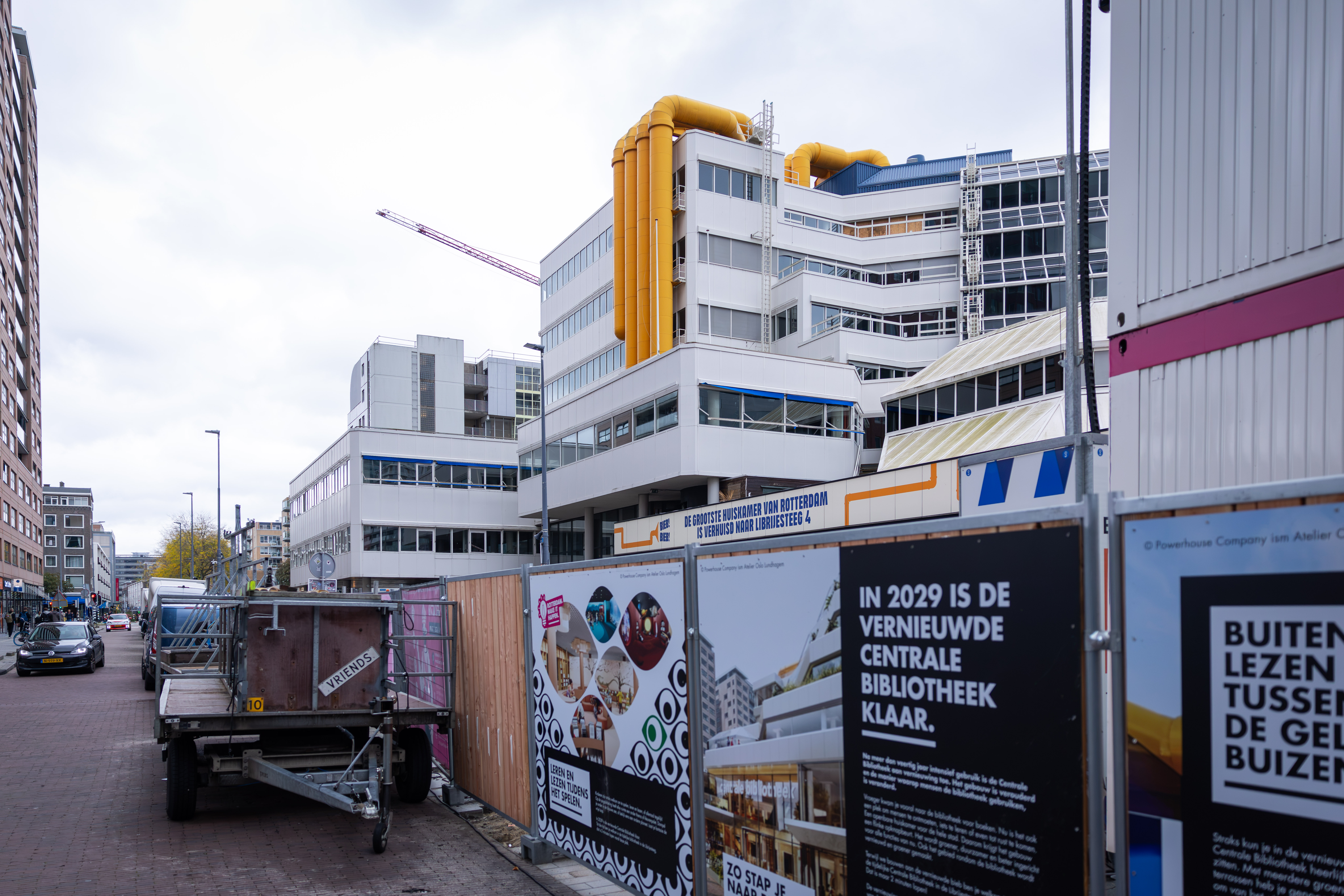 Nieuwe stap in renovatie Centrale Bibliotheek